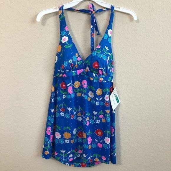 Vintage Other - Vintage 1960s Swimsuit Sears Floral Tankini Bikini